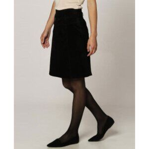Black Suede Skirt